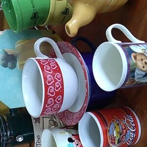 Oversized HEARTS ❤ Mug & Saucer